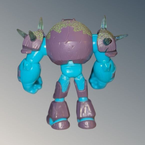 Articulating Playmates Ben 10 Shock Rock DNA Energy Alien Action Figure 5” B21 - Picture 3 of 7